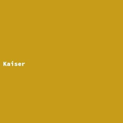 Hersteller: Kaiser