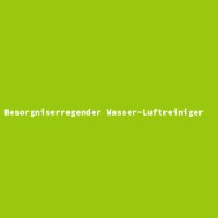Besorgniserregender Wasser-Luftreiniger