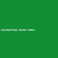 Geschmeidige Marmor-Gabel
