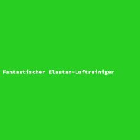 Fantastischer Elastan-Luftreiniger