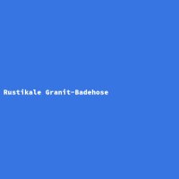 Rustikale Granit-Badehose