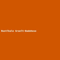 Rustikale Granit-Badehose