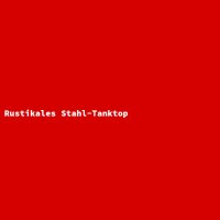 Rustikales Stahl-Tanktop
