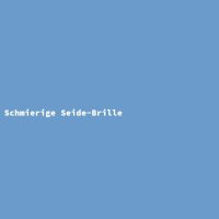 Schmierige Seide-Brille