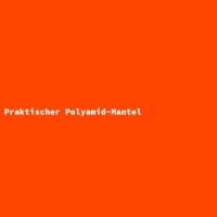 Praktischer Polyamid-Mantel