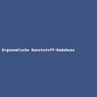 Ergonomische Kunststoff-Badehose