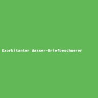Exorbitanter Wasser-Briefbeschwerer
