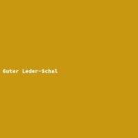 Guter Leder-Schal