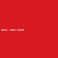 Guter Leder-Schal