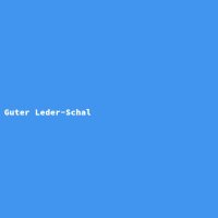 Guter Leder-Schal